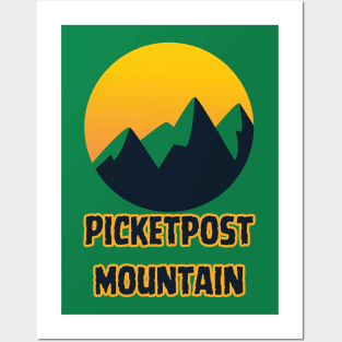 Picketpost Mountain Posters and Art